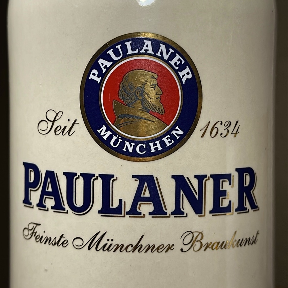 PAULANER Stonewear Beer Stein 2018 - Picture 3 of 9